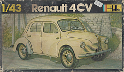 Slotcars66 Renault CV4 1/43rd Scale Plastic Kit by Heller 